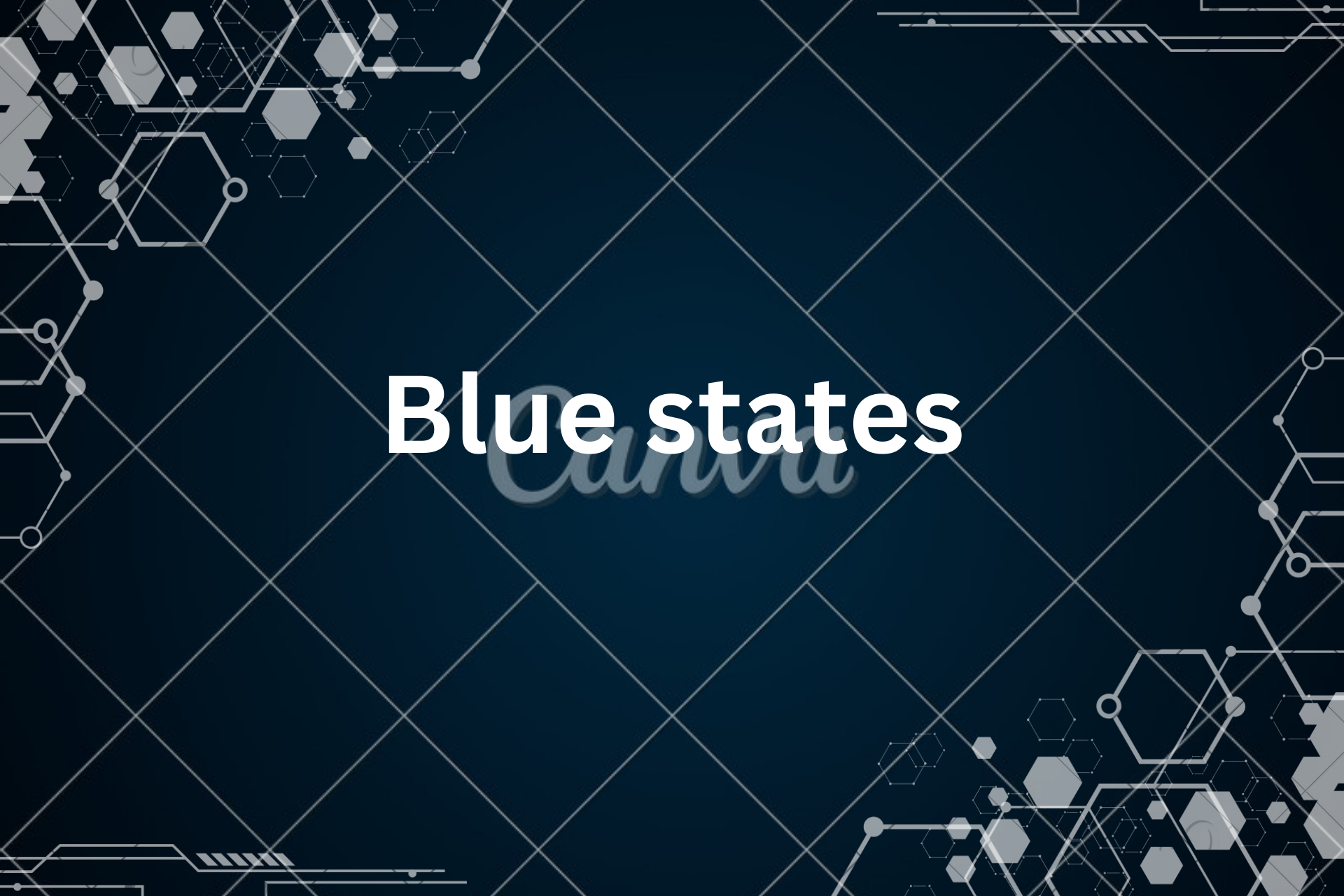 Blue states