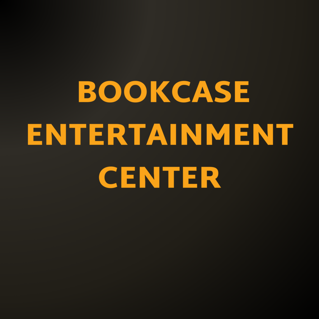 bookcase entertainment center