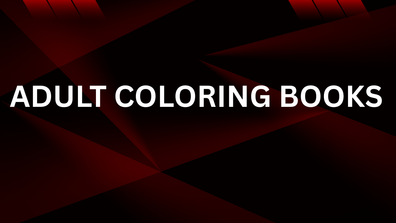 Adult coloring books