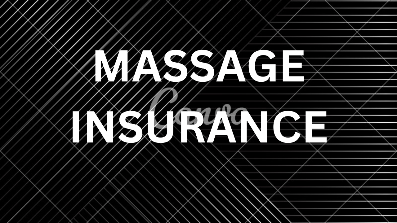 Massage insurance