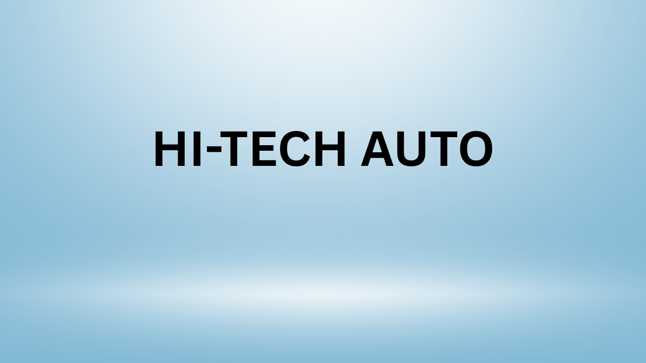 Hi-tech auto
