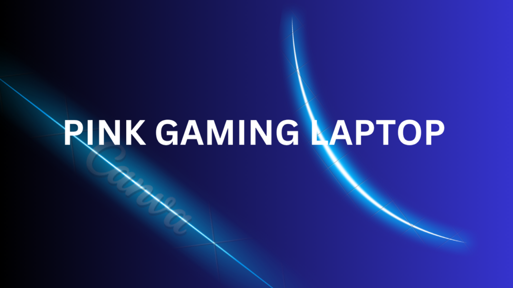 pink gaming laptop