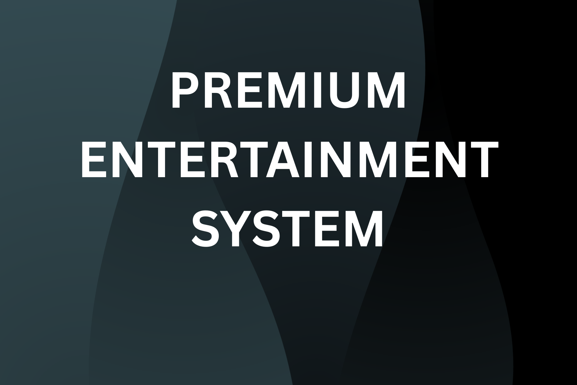 Premium entertainment system