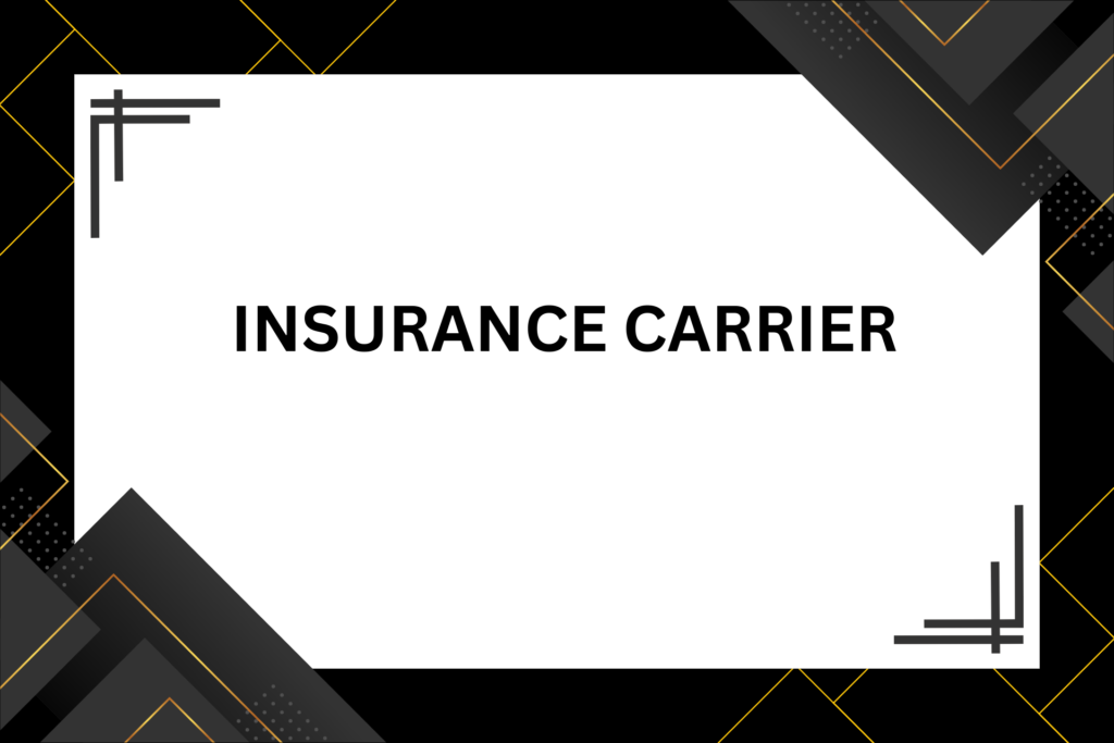 Insurance Carrier