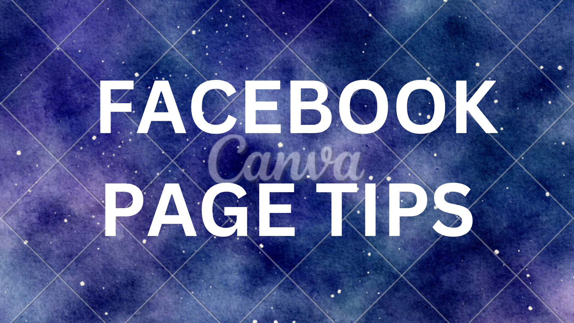 Facebook page Tips