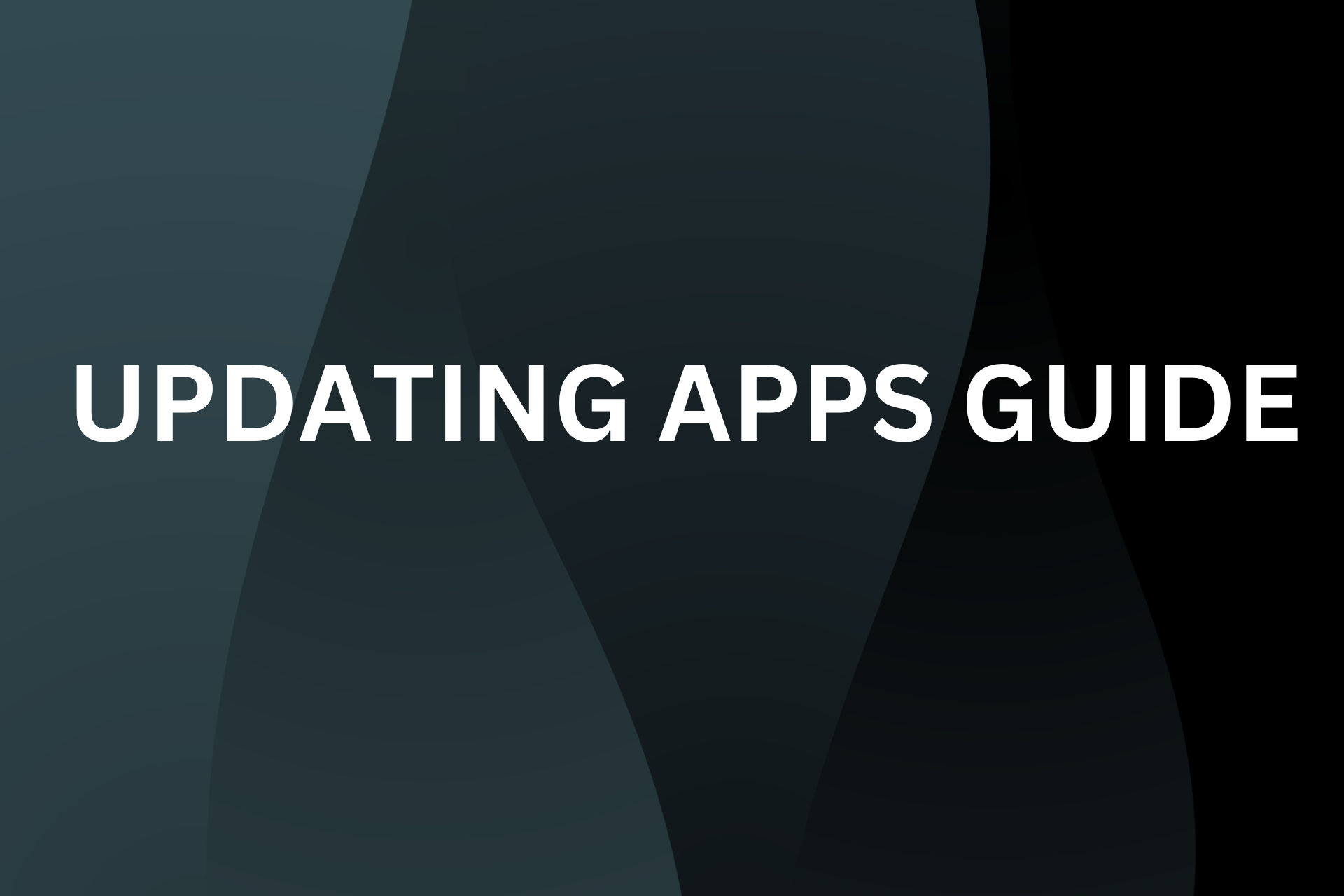 Updating apps Guide