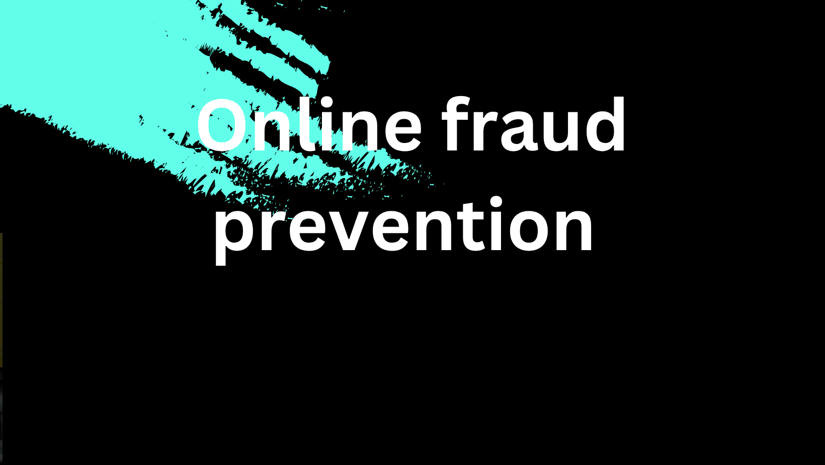 Online fraud prevention
