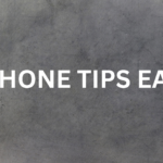iPhone tips easy