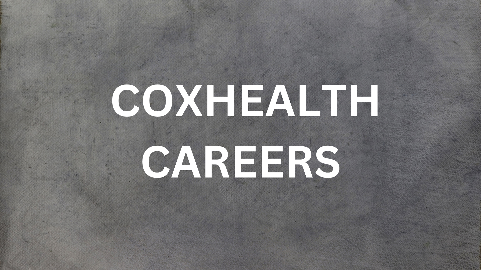 CoxHealth careers
