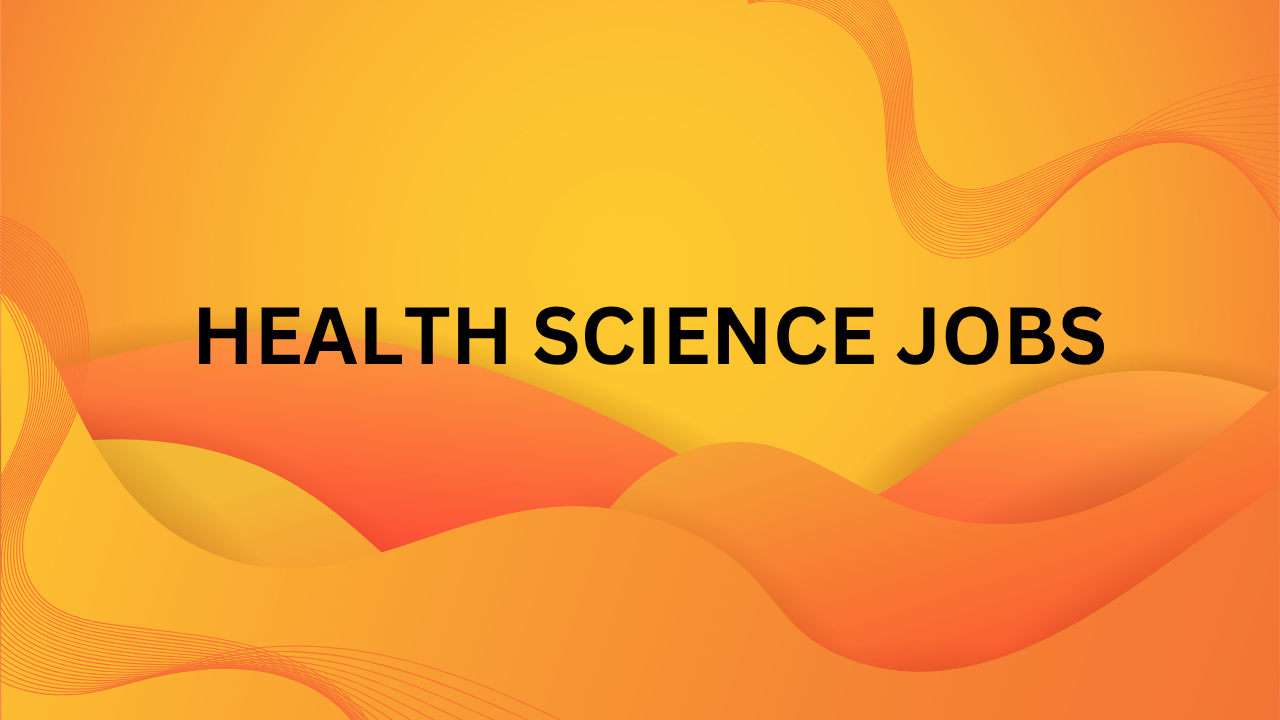 health science jobs